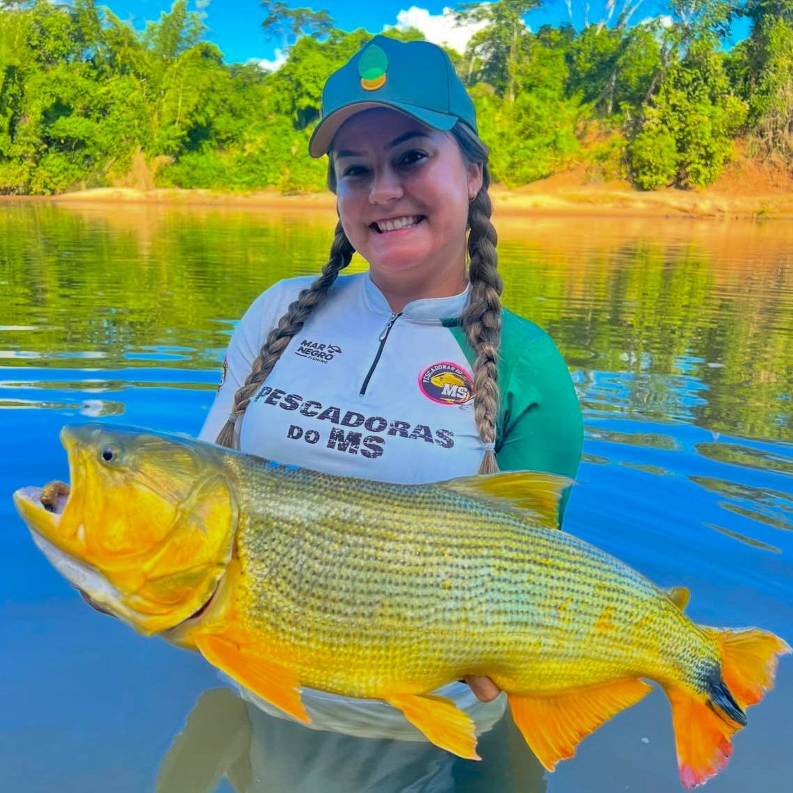 Cliente com peixe